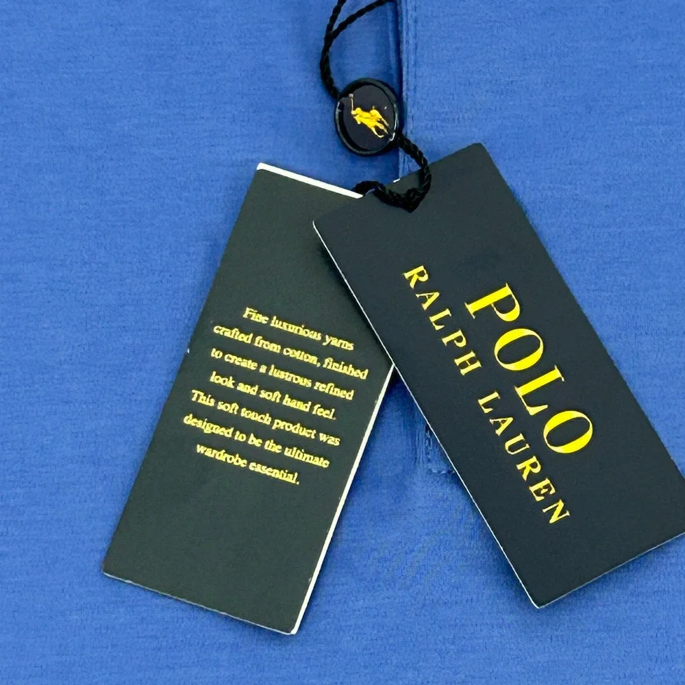 Polo Ralph Lauren Polo Shirt Mens 2XB Blue Short Sleeve Classic Fit Cotton NEW